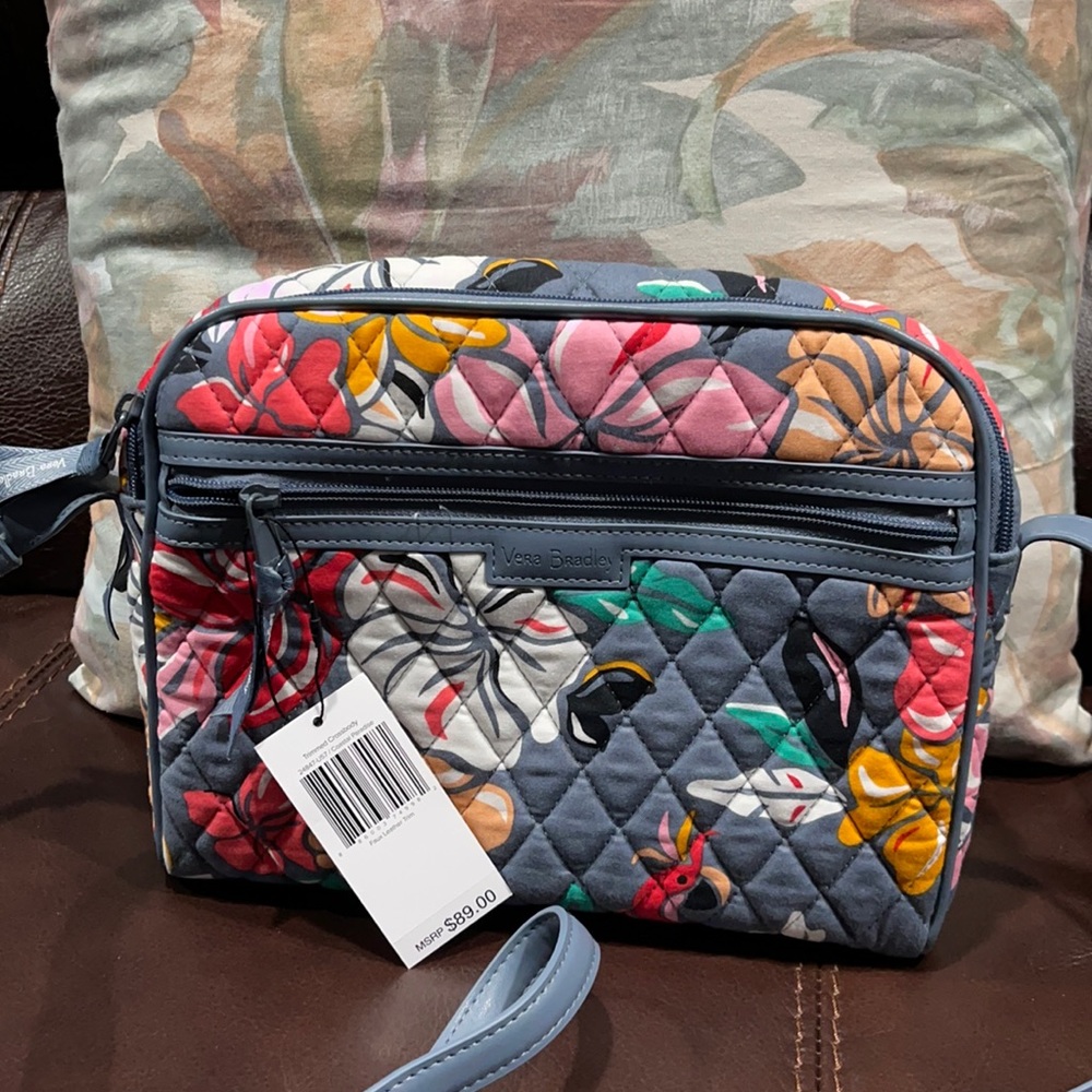 Vera Bradley trimmed crossbody